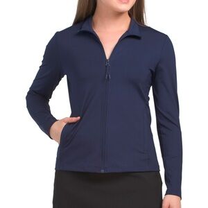 NEW Tommy Bahama Aubrey IslandZone Full-Zip Jacket Navy blue